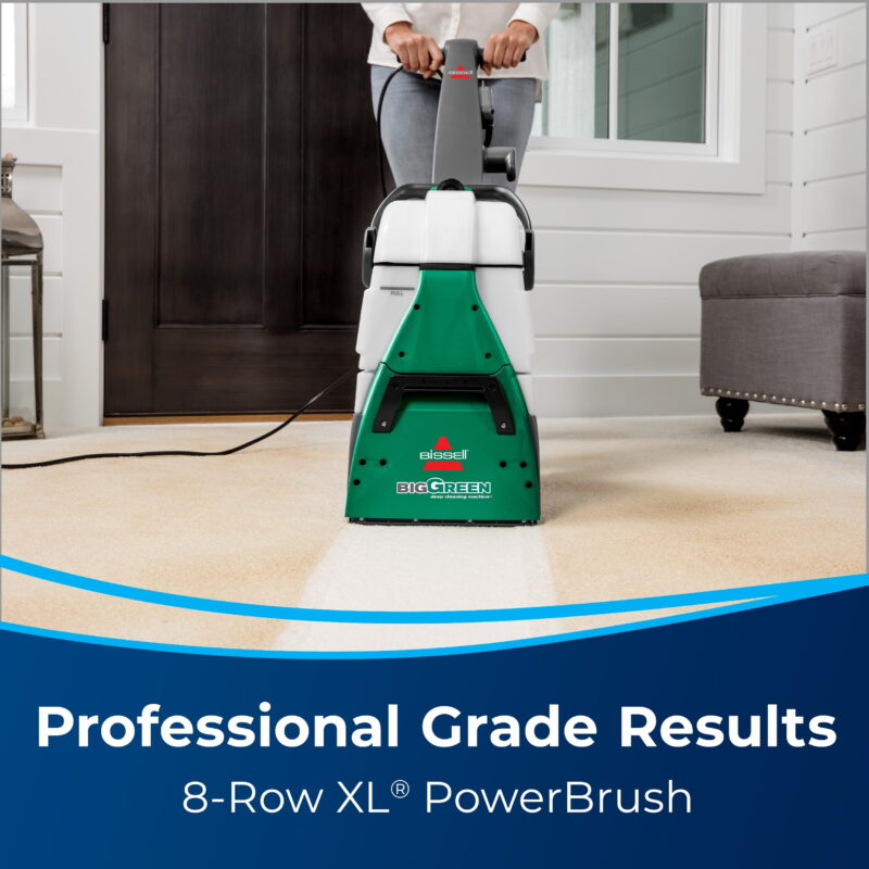 BISSELL Big Green Machine Professional Carpet Cleaner, with XL DirtLifter PowerBrush, 9' Long Reach Hose, 6-inch Tough Stain Tool, Includes PRO MAX with Stain Protect Technology Formula, 86T3 - Image 4