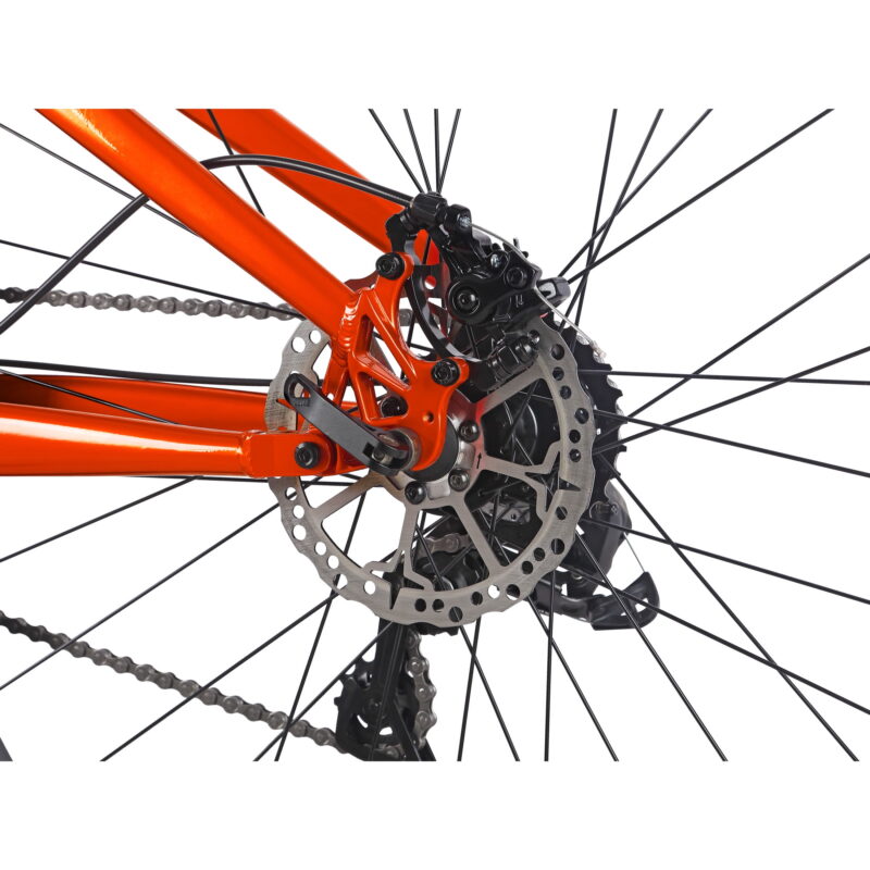 Schwinn Axum Adult Unisex 29in. Mountain Bike, Full Suspension, Orange Bicycle - Image 3