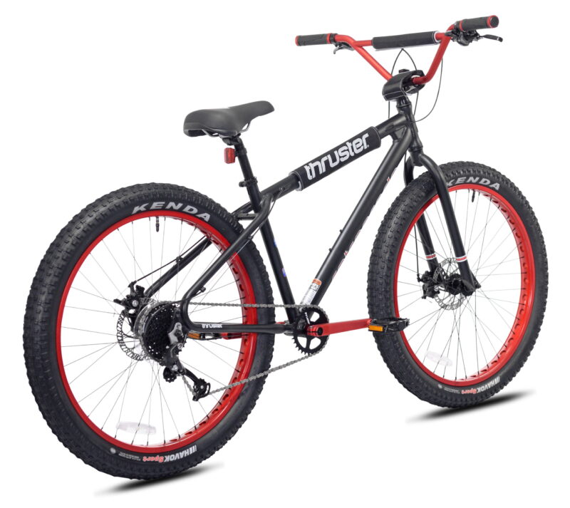 27.5" Thruster Retrograde Adult Bicycle, Black - Image 3