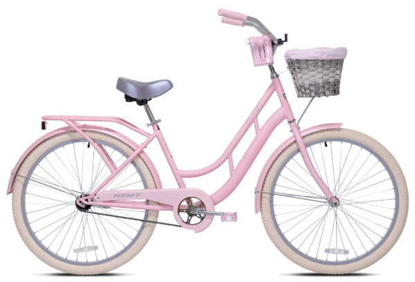 26" Kent Charleston Cruiser Bicycle, Fits Riders 5'2"-5'10", Pink, Adult, Unisex
