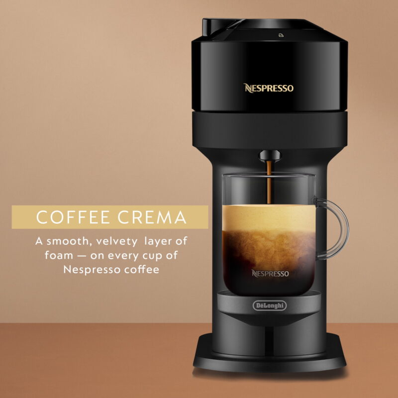 Nespresso New Vertuo Next 19-Bar, 1-Cup Black Espresso Machine - Image 4