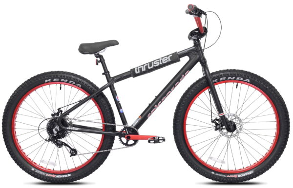 27.5" Thruster Retrograde Adult Bicycle, Black