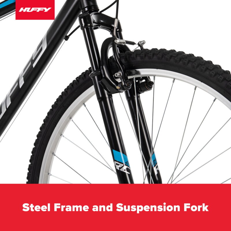 Huffy 29" Rock Creek Mountain Bike, Fits Riders 5'0"+, Matte Black, Adult, Men's - Image 2