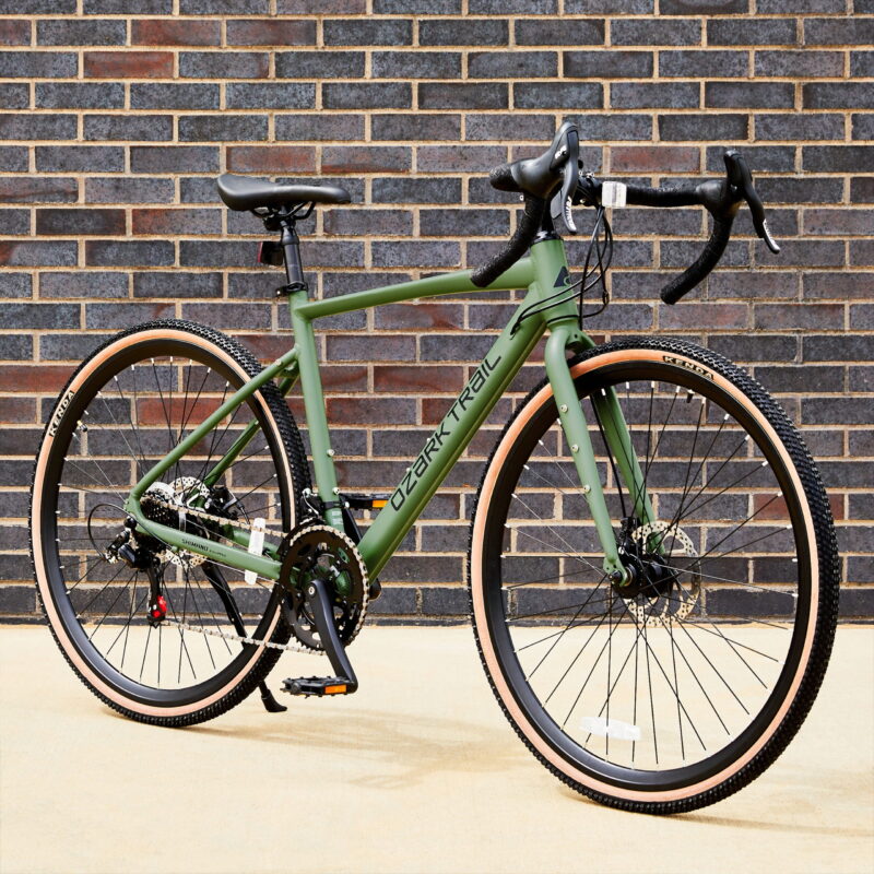 700c Ozark Trail G.1 Explorer Drop Bar Gravel Bike, Small Frame, Fits Riders 5'1" - 5'5", Green, Adult - Image 3