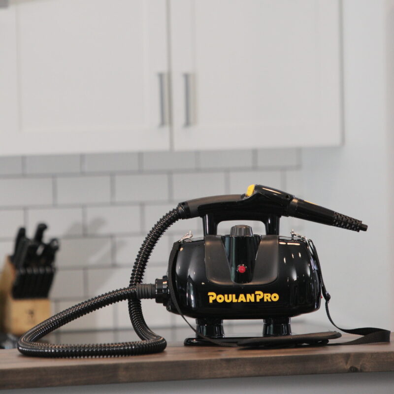 Poulan Pro PP270 Portable Power Steam Cleaner, 25 fl oz Water Tank, Black - Image 3