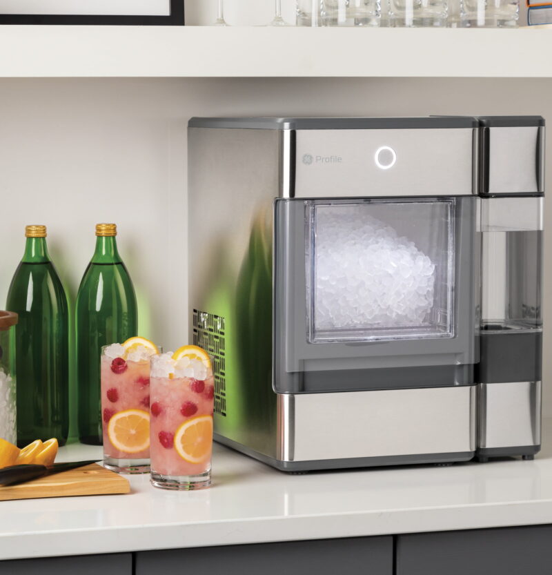 GE Profile™ Opal™ Nugget Ice Maker + Side Tank, Countertop Icemaker, Stainless Steel, 24lbs Daily Ice Production - Image 5