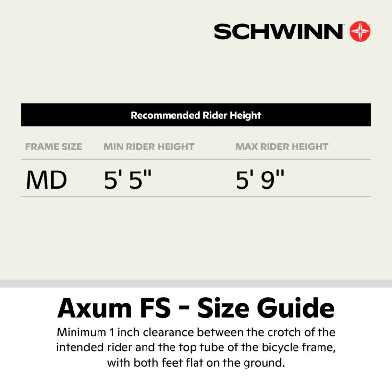 Schwinn Axum Adult Unisex 29in. Mountain Bike, Full Suspension, Orange Bicycle - Image 6