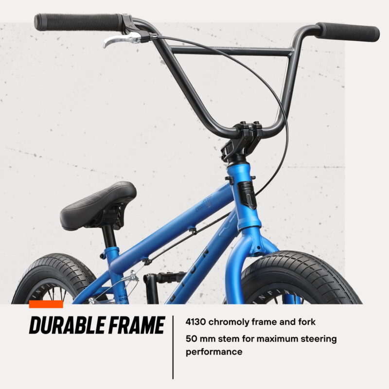 Mongoose Legion L100 Freestyle BMX Bike, 20-Inch Wheels, Blue - Image 3