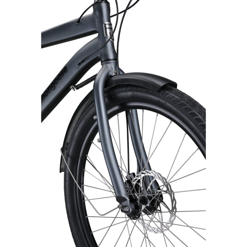 Mongoose Envoy Adult Cargo Bike, Large Frame, Ages 14 and up, Grey - Image 4