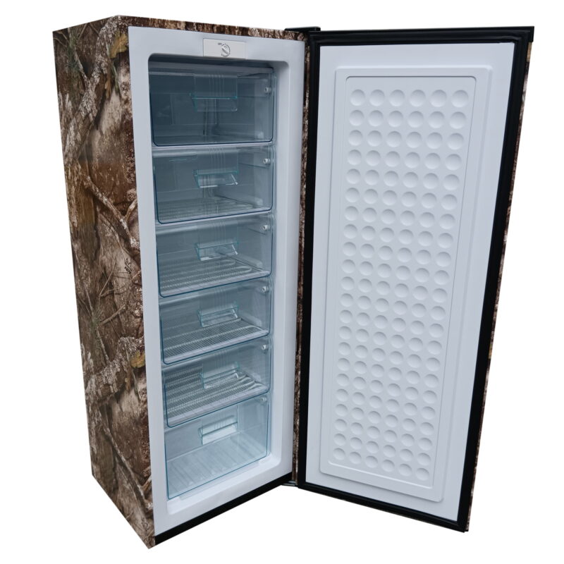 Realtree 7 cu ft Manual Defrost Upright Freezer，Camouflage - Image 2