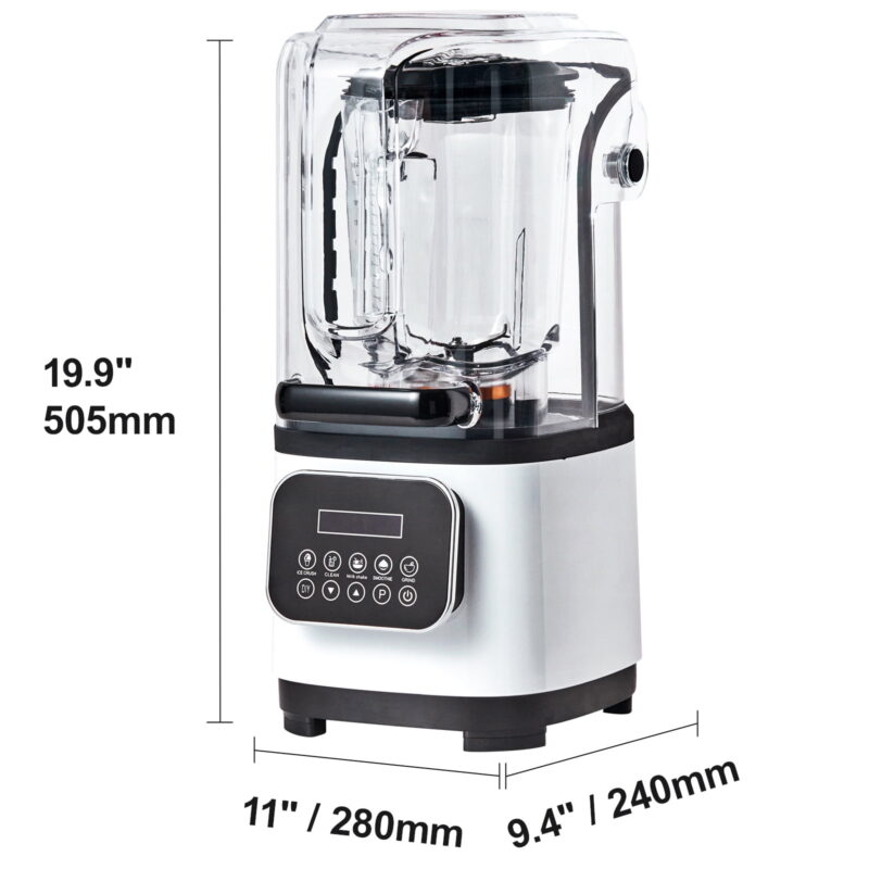 KFFKFF  68oz Professional Blender with Shield  Auto Blending Smoothie Blender High-Speed ​​Blenders Countertop Blenders BPA-Free, Auto-smart Tech & Speed ​​Control Juice Blender Set - Image 2