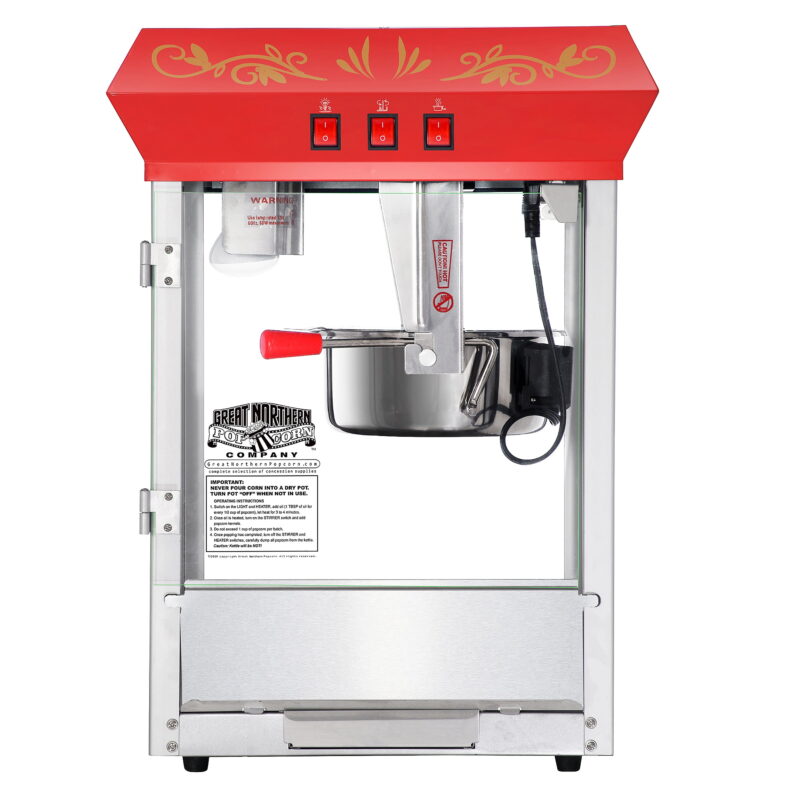 Great Northern Popcorn Countertop Popcorn Machine - 8 oz. Kettle - Image 2