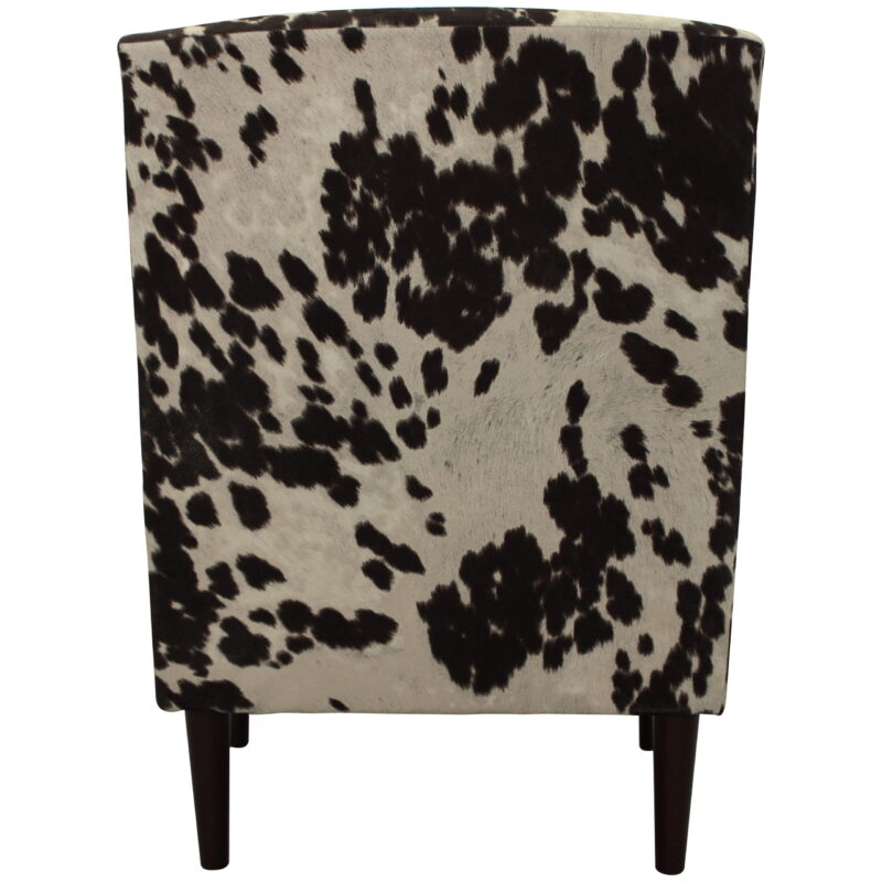 Fox Hill Ellis Rolled Arm Lounge Chair, Brown Cowhide - Image 6