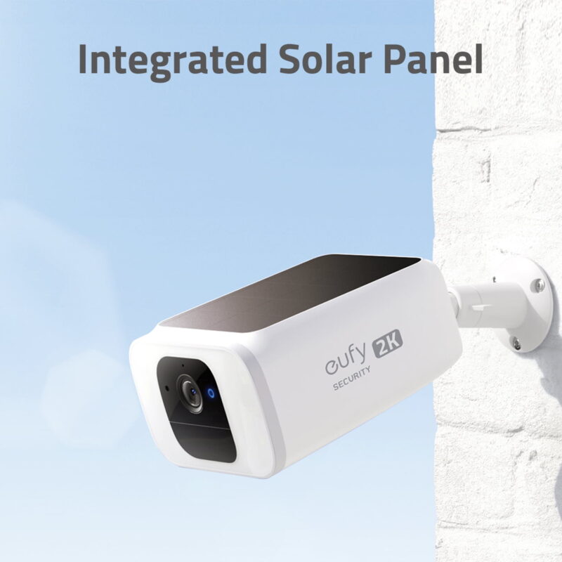 eufy SoloCam S230 Wireless 2K Solar Powered Camera w/Spotlight, No Monthly Fee - Image 3
