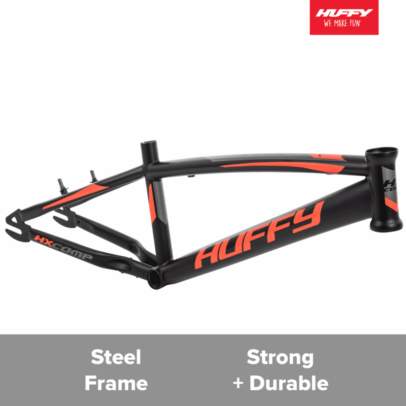 Huffy HX Comp Race/BMX Bike, 20" Wheels, Kids Ages 5+ Years, Black/Red - Image 4