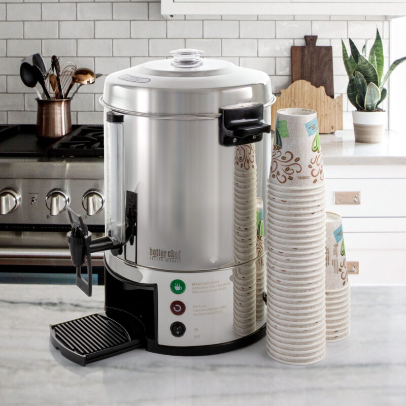 Better Chef 100 Cup Stainless Steel Coffee Urn - Image 3