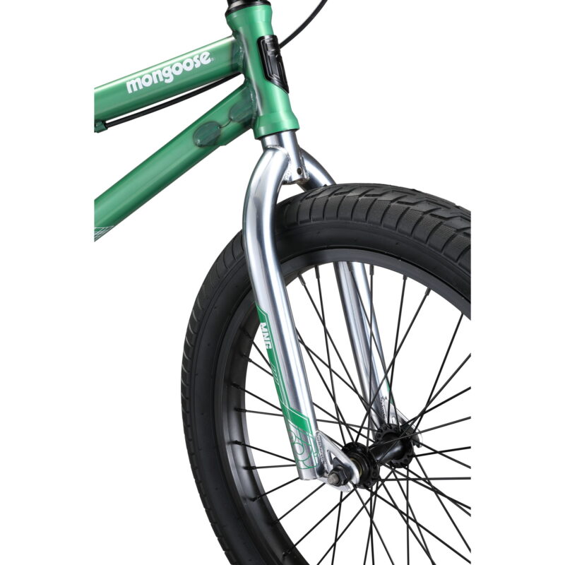 Mongoose Legion L60 Freestyle 20" BMX Bike, Child 8+, Green - Image 6