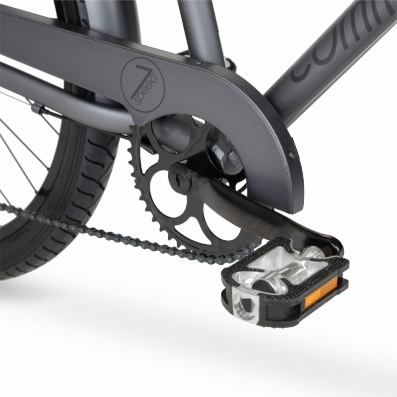 Hyper Bicycle Men's Cruiser 26" Commuter Bike, Gray - Image 4