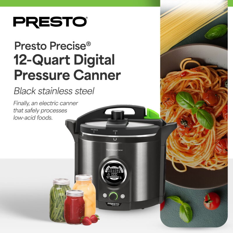 Presto Precise 12qt Electric Pressure Canner 02144 - Image 6