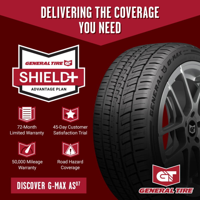 General G-Max AS-07 All Season 215/50ZR17 95W XL Passenger Tire - Image 2