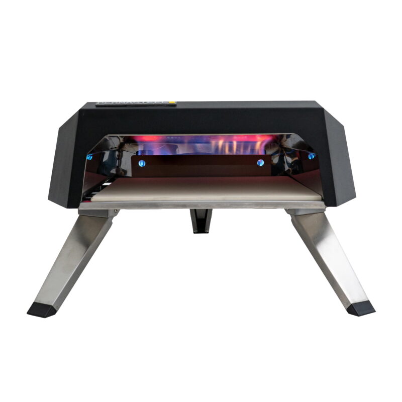 Permasteel 12-Inch Countertop Outdoor Gas Pizza Oven - Image 3