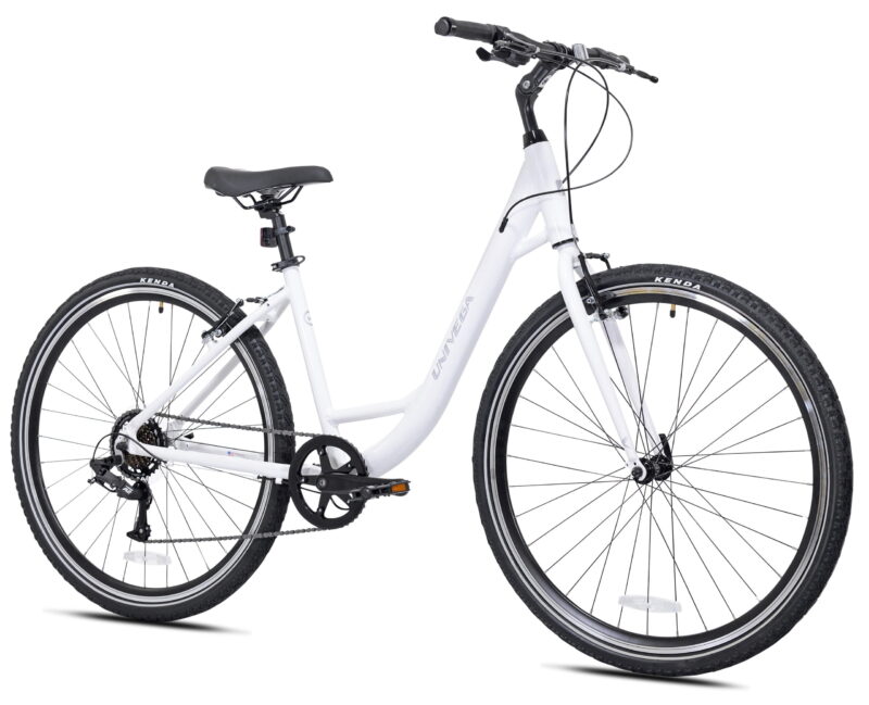 Univega - 700C USA Voyage 1.0 Adult Bicycle, Medium Frame, White - Image 2
