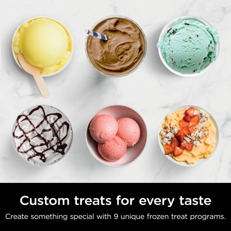Ninja CREAMi MAX 24 Oz, 9-in-1 Ice Cream & Frozen Treat Maker- Black/White - Image 7