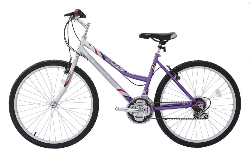 Wonder Wheels 26 In. Mtb 18 Speed Bicycle, Bike, Steel Frame Alloy Rims 36 H - Purple - Image 2