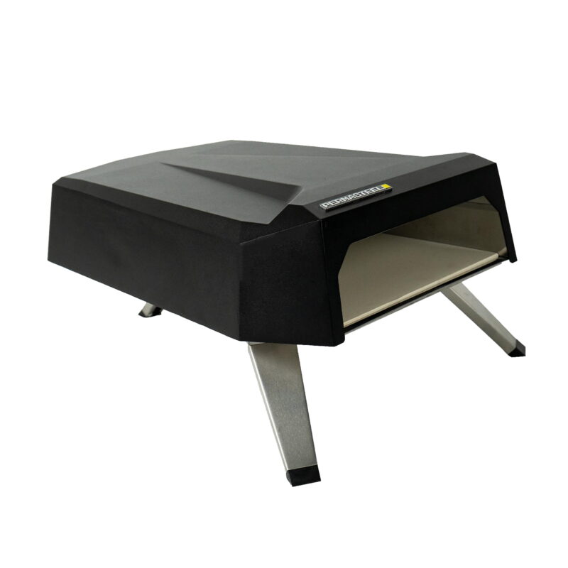 Permasteel 12-Inch Countertop Outdoor Gas Pizza Oven - Image 2