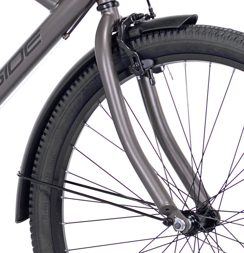 26" Kent Bayside Cruiser Bicycle, Fits Rider 5'2"-5/10", Gray, Adults, Unisex - Image 2