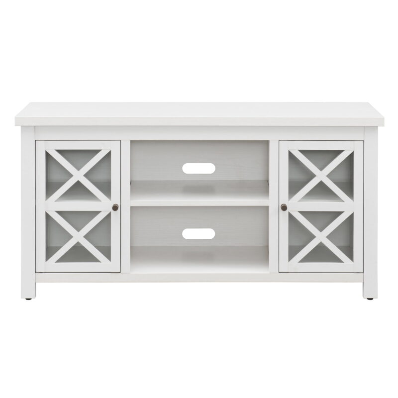 Evelyn&Zoe Colton TV Stand for TV's up to 55", White - Image 7