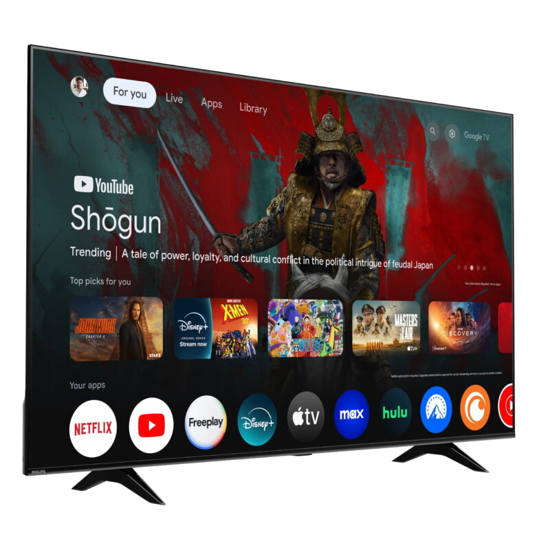Philips 65" Class 4K Ultra HD (2160p) Google Smart LED Television (65PUL7552/F7) (New) - Image 3