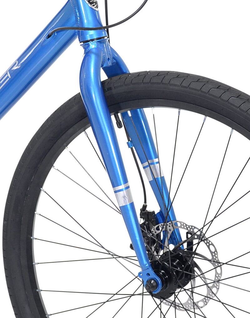 Kent Bicycles 27.5 in. Wanderer Men's Aluminum All-Terrain Bicycle, Blue - Image 4