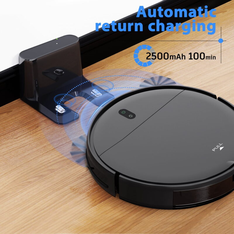 ONSON Robot Vacuum Cleaner, 2 in 1 Mop Combo for Pet Hair, Hard Floor - Image 4