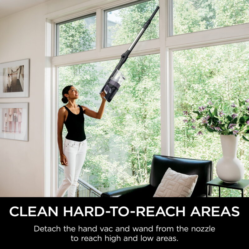 Shark® Vertex™ Cordless Stick Vacuum with DuoClean® PowerFins™, IZ440H - Image 4