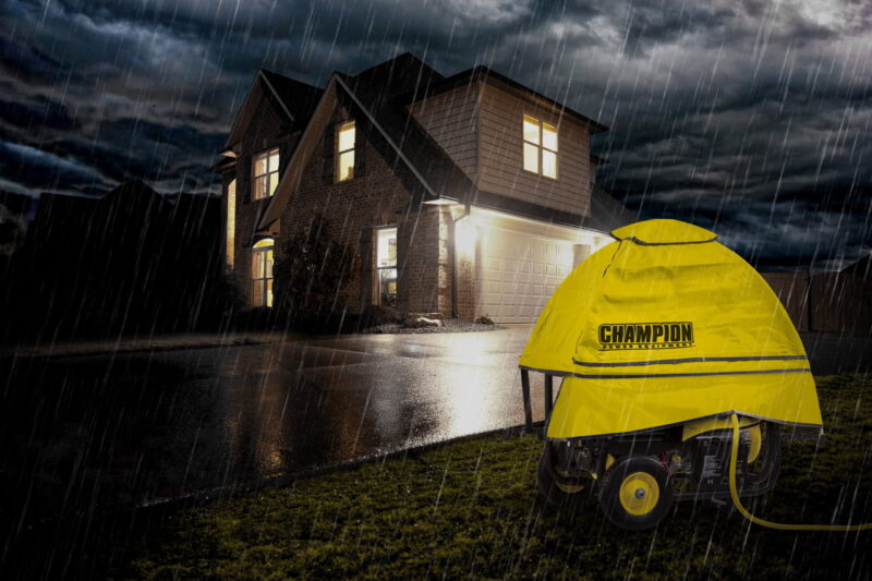 Champion Power Equipment Storm Shield Generator Cover by Gentent for 4000 to 12,500 Starting Watt Generators - Image 7