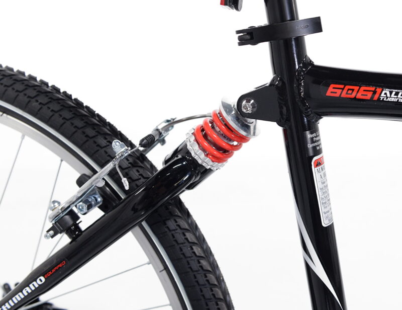 26" Kent Bicycle Avalon Comfort Men's Bike with Full Suspension, Adult Ages 13+, Black - Image 2