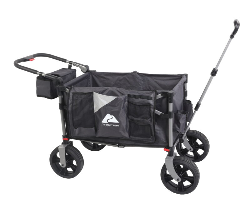 Ozark Trail All Terrain Foldable Push Pull Wagon, 48" Height - Image 7