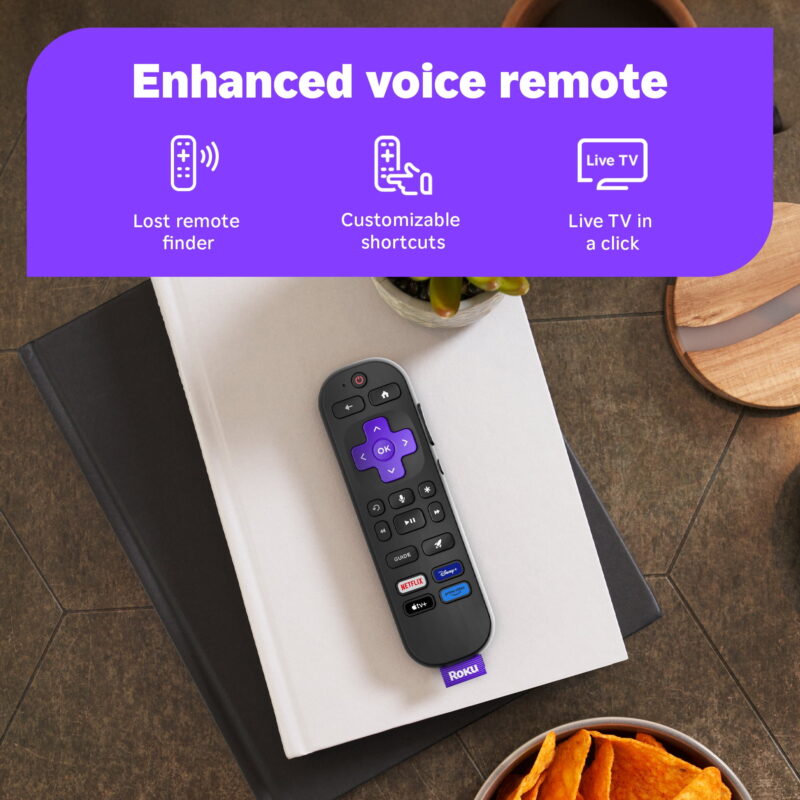 Roku Smart TV 2025 – 85-Inch Select Series, 4K HDR TV – Roku TV with Enhanced Voice Remote - Image 5