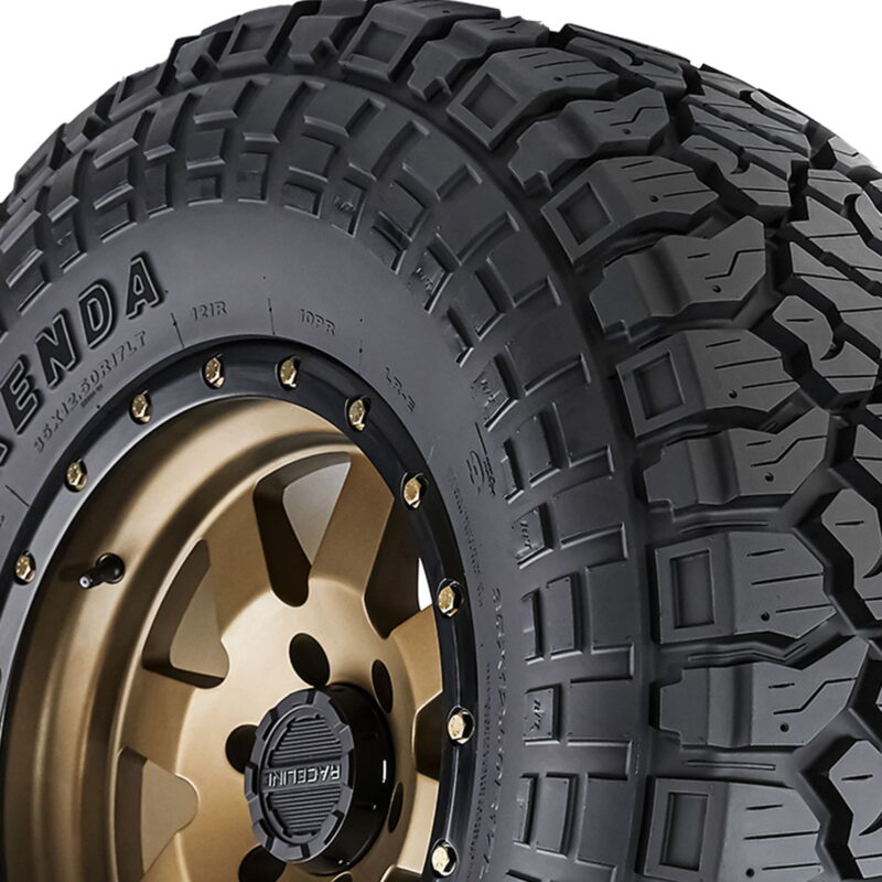 Kenda Klever R/T KR601 Rugged Terrain LT35X12.50R17 121R E Light Truck Tire - Image 6