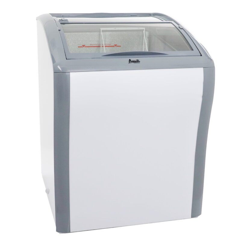 Avanti 4.2 cu ft 1-Glass Door Top-Freezer Refrigerator, Metal - Image 7