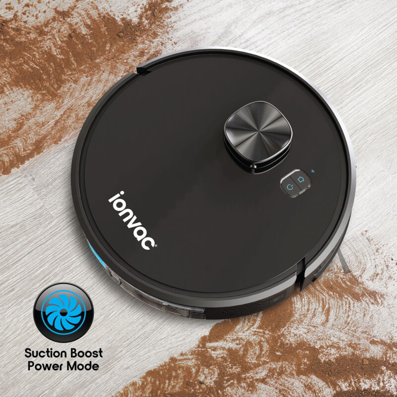 Ionvac OptiMax Robovac, Laser Mapping Robot Vacuum Cleaner with Wi-Fi, New - Image 5