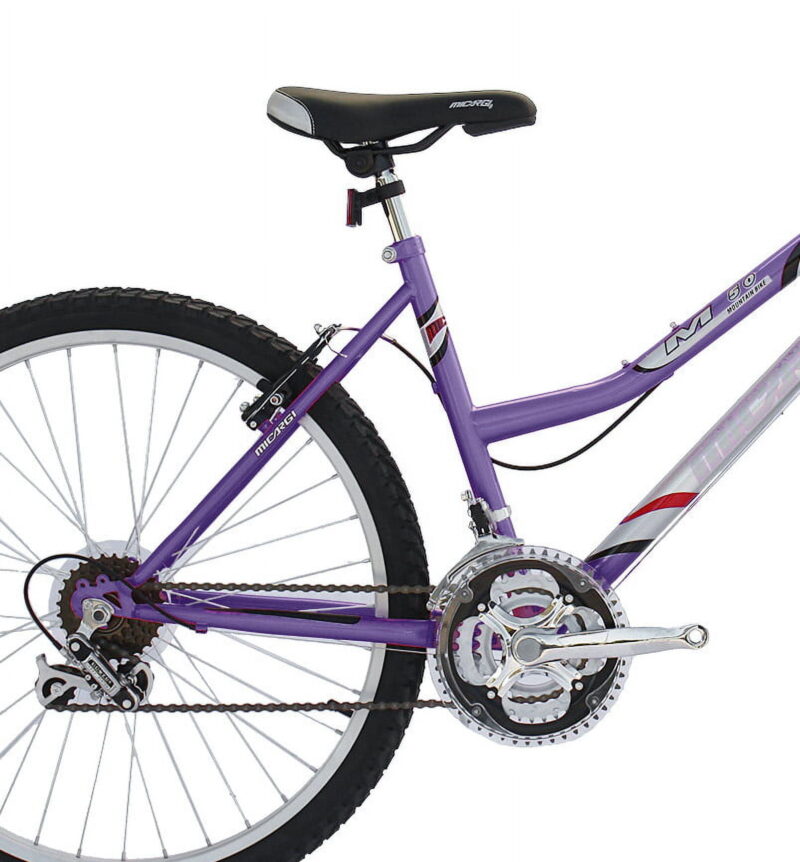 Wonder Wheels 26 In. Mtb 18 Speed Bicycle, Bike, Steel Frame Alloy Rims 36 H - Purple - Image 6