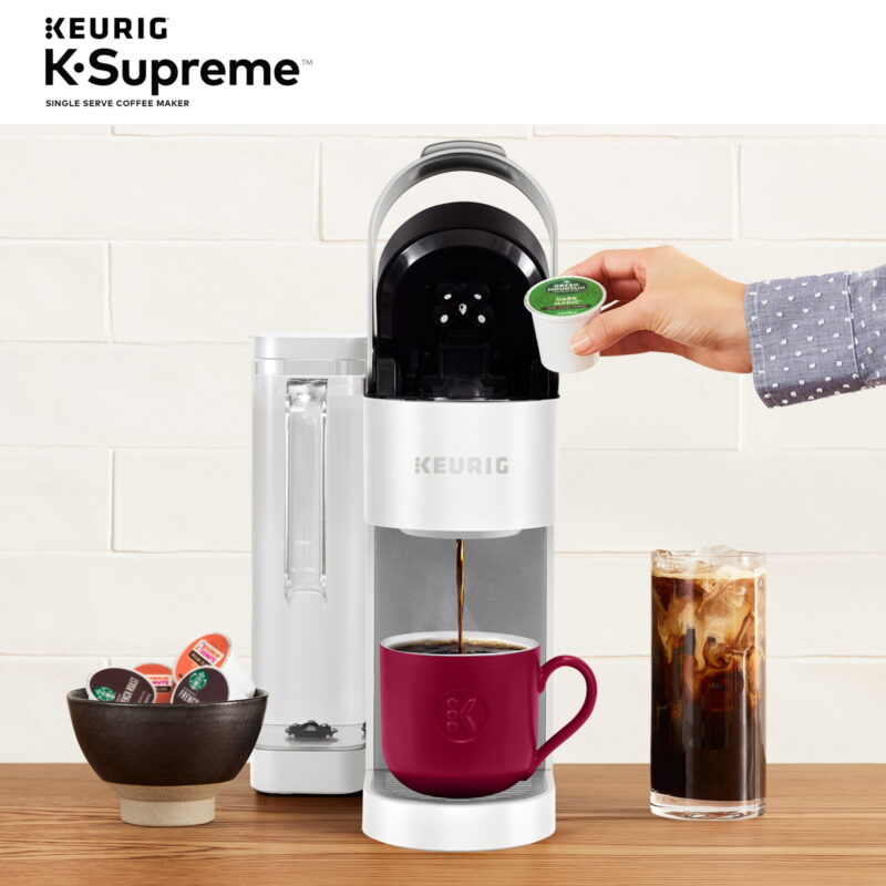 Keurig K-Supreme White Single-Serve K-Cup Pod Coffee Maker - Image 5