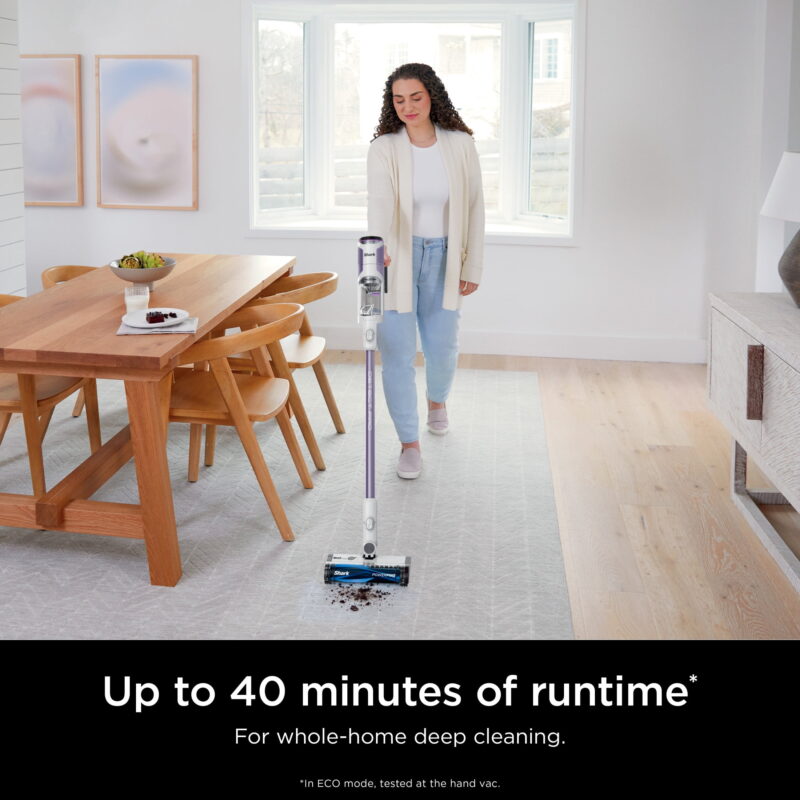 Shark Detect Clean & Auto Empty System, Cordless Stick Vacuum Cleaner- PowerFins Brushroll, LED Headlights - Image 7