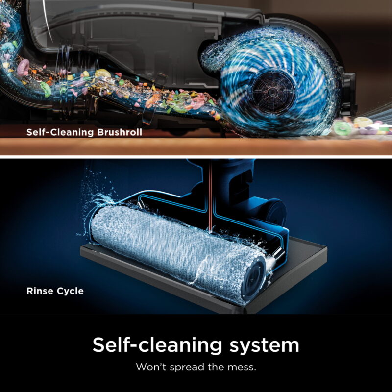 Shark HydroVac MessMaster Wet Dry Corded Vacuum Cleaner, 3-in-1 Multi-Surface Vacuum Mop & Self-Cleaning System, Lightweight, Powerful Suction, for Hard Floors & Area Rugs, WD160 - Image 5