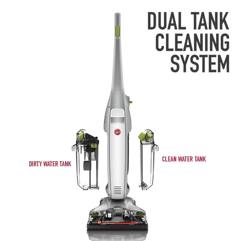 Hoover FloorMate Deluxe SpinScrub Hard Floor Surfaces Cleaner, FH40160 - Image 6
