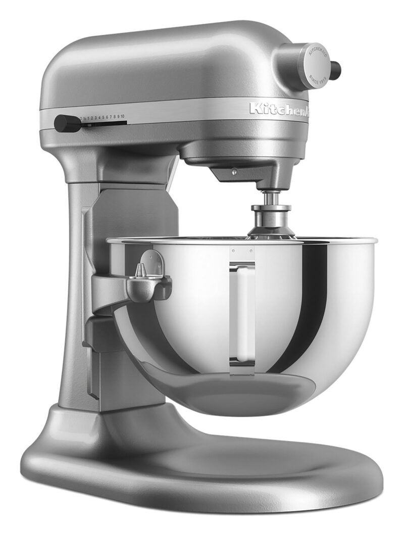 KitchenAid 5.5 Quart Bowl Lift Stand Mixer, Contour Silver - Image 4