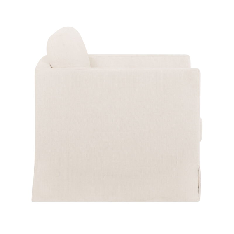 Better Homes & Gardens Waylen Swivel Accent Chair, by Dave & Jenny Marrs, Cream - Image 3