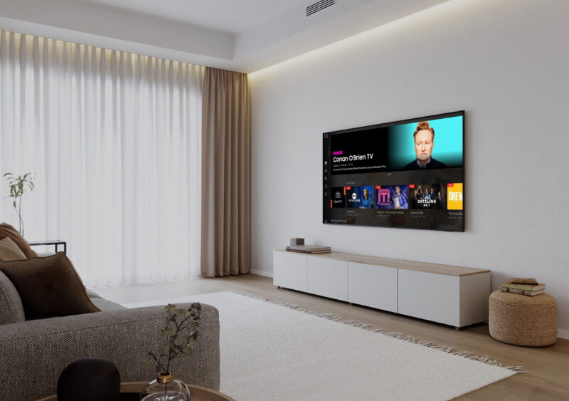 SAMSUNG 75” Class DU8000B Crystal UHD 4K Smart TV UN75DU8000BXZA 2024 - Image 3